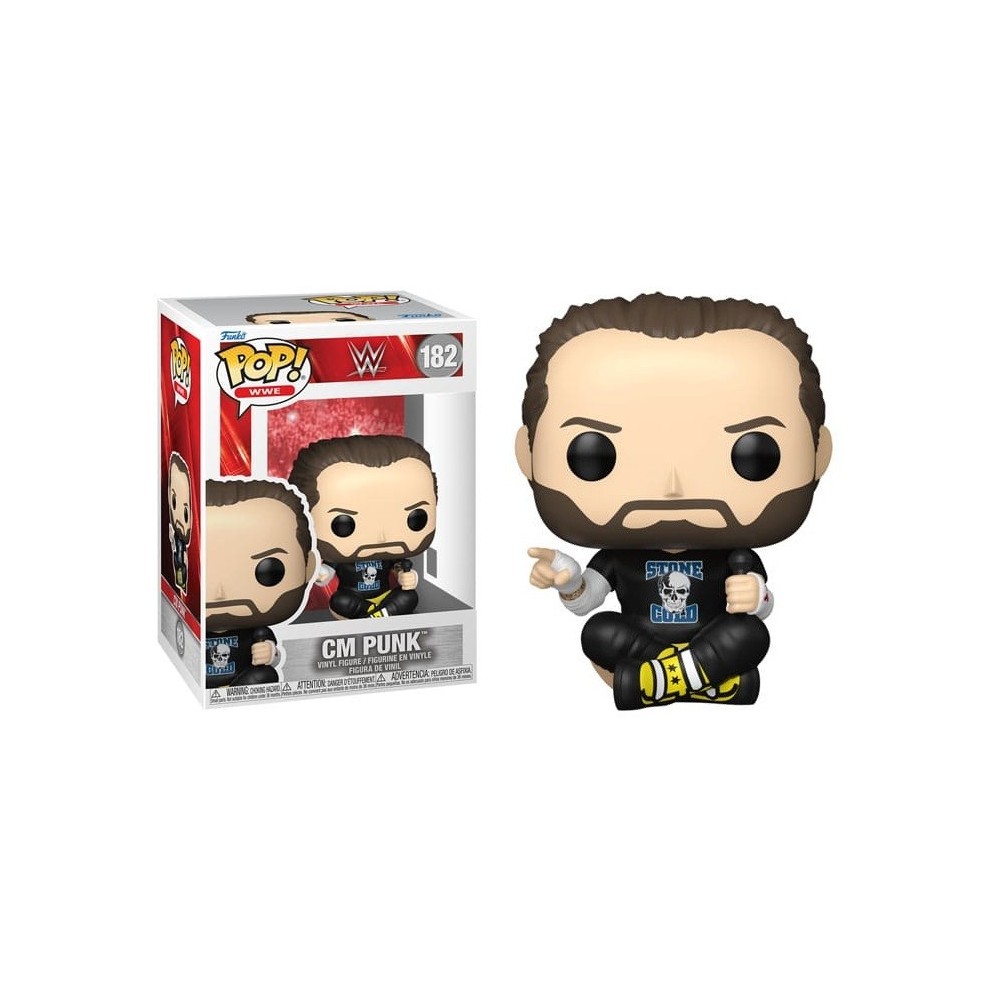 FUNKO POP! WWE CM PUNK BOBBLE HEAD FIGURE FUNKO