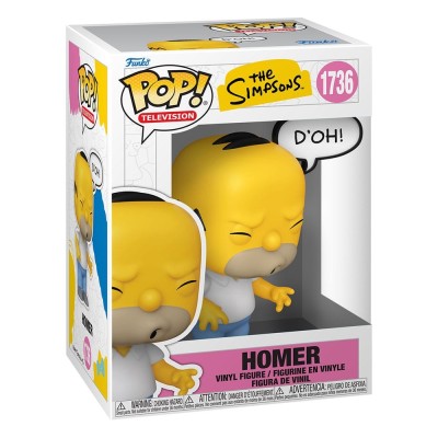 FUNKO POP! THE SIMPSONS HOMER SAYING 1736 BOBBLE HEAD FIGURE FUNKO