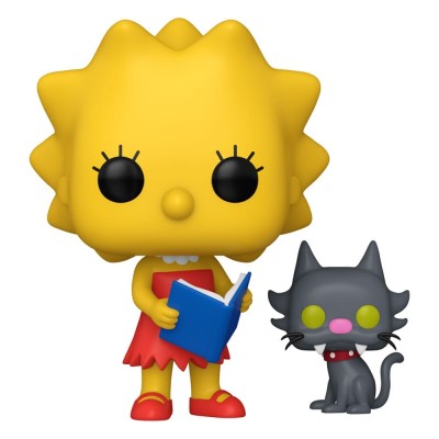 FUNKO POP! THE SIMPSONS LISA WITH SNOWBALL II 1740 BOBBLE HEAD FIGURE FUNKO