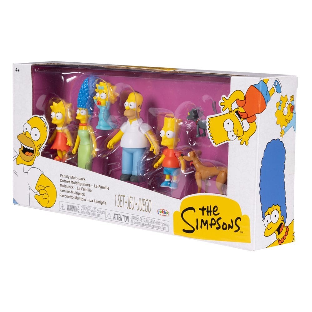 THE SIMPSONS FAMILY MULTI-PACK 7X MINI FIGURE JAKKS PACIFIC INC.