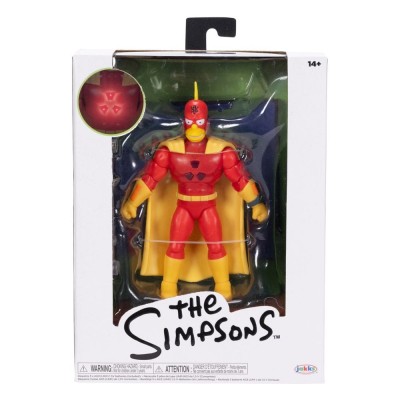 JAKKS PACIFIC INC. THE SIMPSONS RADIOACTIVE MAN PREMIUM ACTION FIGURE