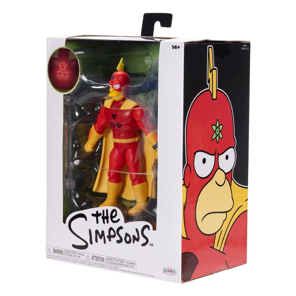 JAKKS PACIFIC INC. THE SIMPSONS RADIOACTIVE MAN PREMIUM ACTION FIGURE