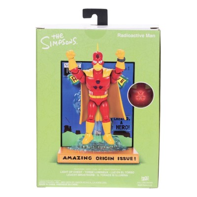 JAKKS PACIFIC INC. THE SIMPSONS RADIOACTIVE MAN PREMIUM ACTION FIGURE