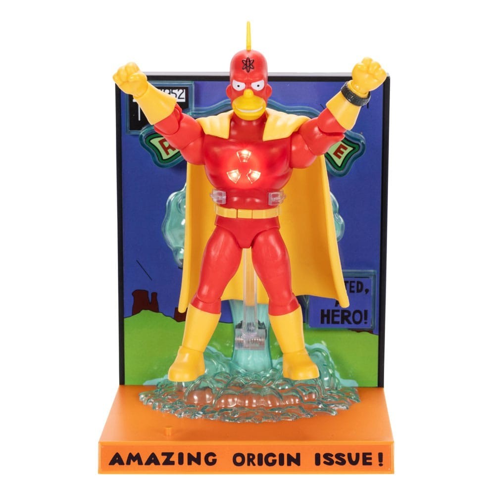 JAKKS PACIFIC INC. THE SIMPSONS RADIOACTIVE MAN PREMIUM ACTION FIGURE