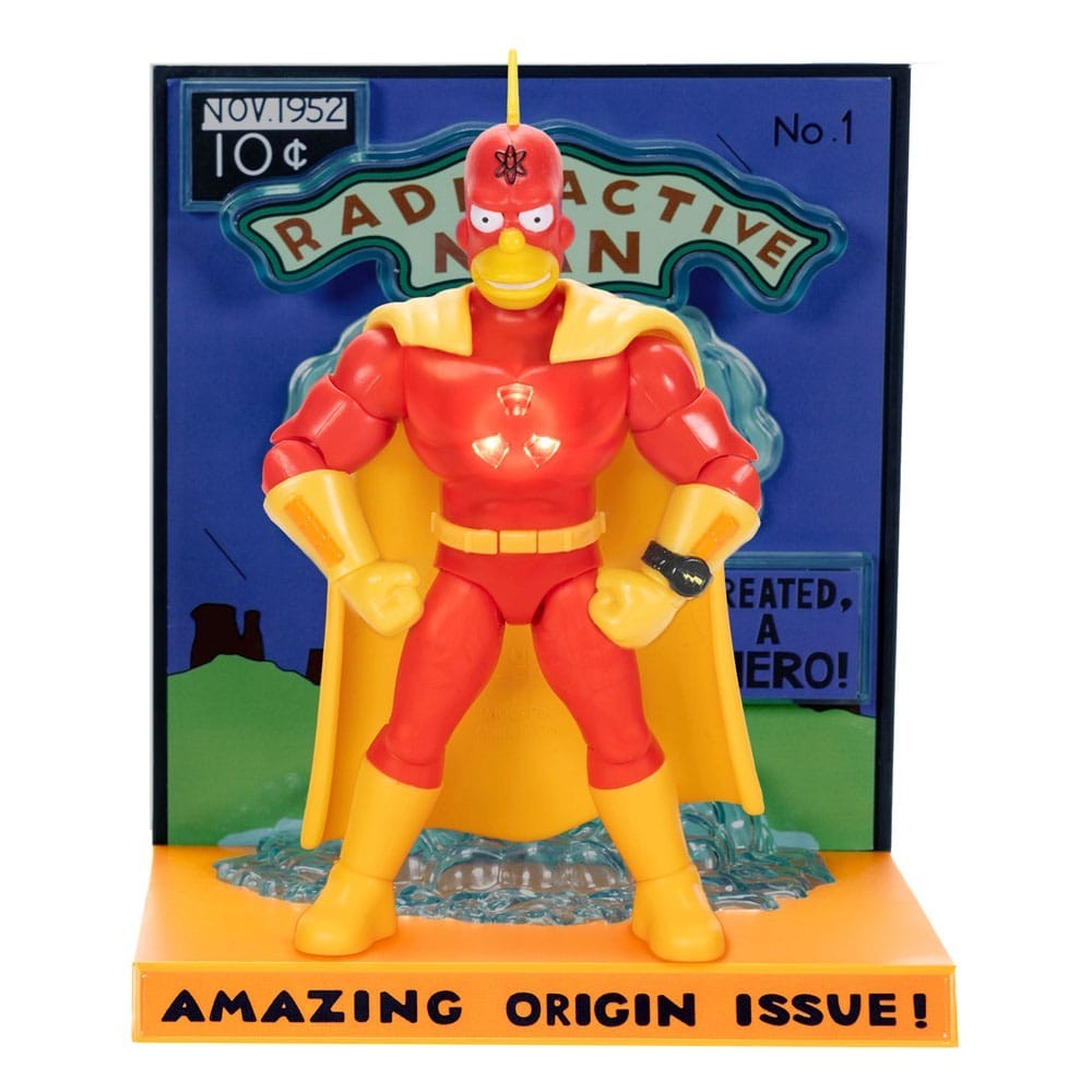 JAKKS PACIFIC INC. THE SIMPSONS RADIOACTIVE MAN PREMIUM ACTION FIGURE