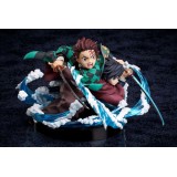 ANIPLEX DEMON SLAYER TANJIRO KAMADO & GIYU TOMIOKA STATUE PVC FIGURE