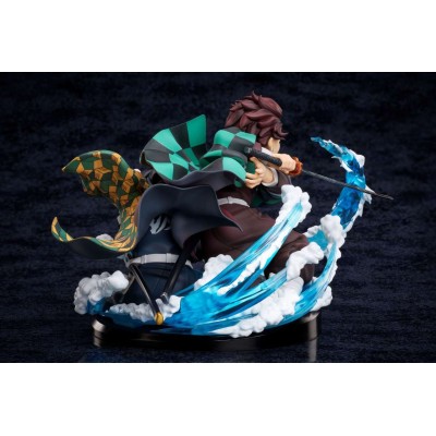 ANIPLEX DEMON SLAYER TANJIRO KAMADO & GIYU TOMIOKA STATUE PVC FIGURE