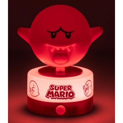 SUPER MARIO BOO ICON ROOM GUARDS LAMPADA SONORA CON SENSORE DI MOVIMENTO PALADONE PRODUCTS