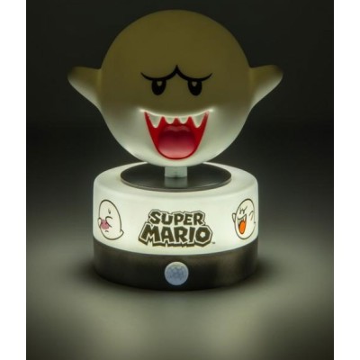 SUPER MARIO BOO ICON ROOM GUARDS LAMPADA SONORA CON SENSORE DI MOVIMENTO PALADONE PRODUCTS
