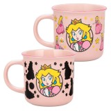 SUPER MARIO PEACH MUG TAZZA IN CERAMICA CAMBIACOLORE 350ML PALADONE PRODUCTS
