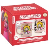 SUPER MARIO PEACH MUG TAZZA IN CERAMICA CAMBIACOLORE 350ML PALADONE PRODUCTS