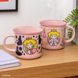 SUPER MARIO PEACH MUG TAZZA IN CERAMICA CAMBIACOLORE 350ML PALADONE PRODUCTS