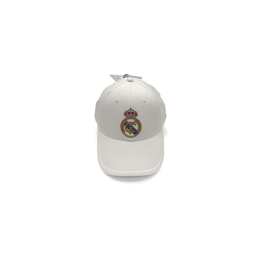 CAPPELLO BASEBALL CAP REAL MADRID UFFICIALE CLASSICO BIANCO