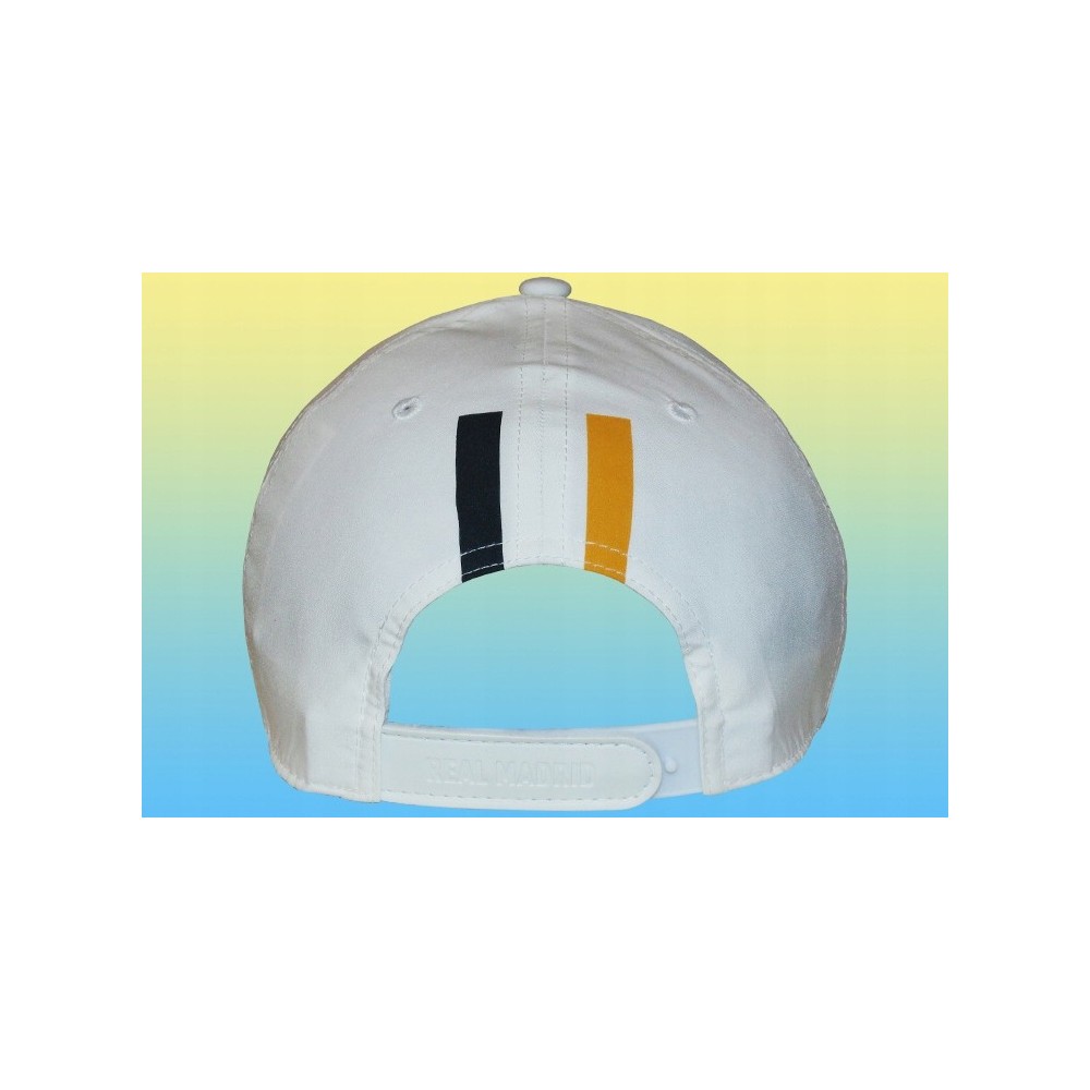 CAPPELLO BASEBALL CAP REAL MADRID UFFICIALE CLASSICO BIANCO