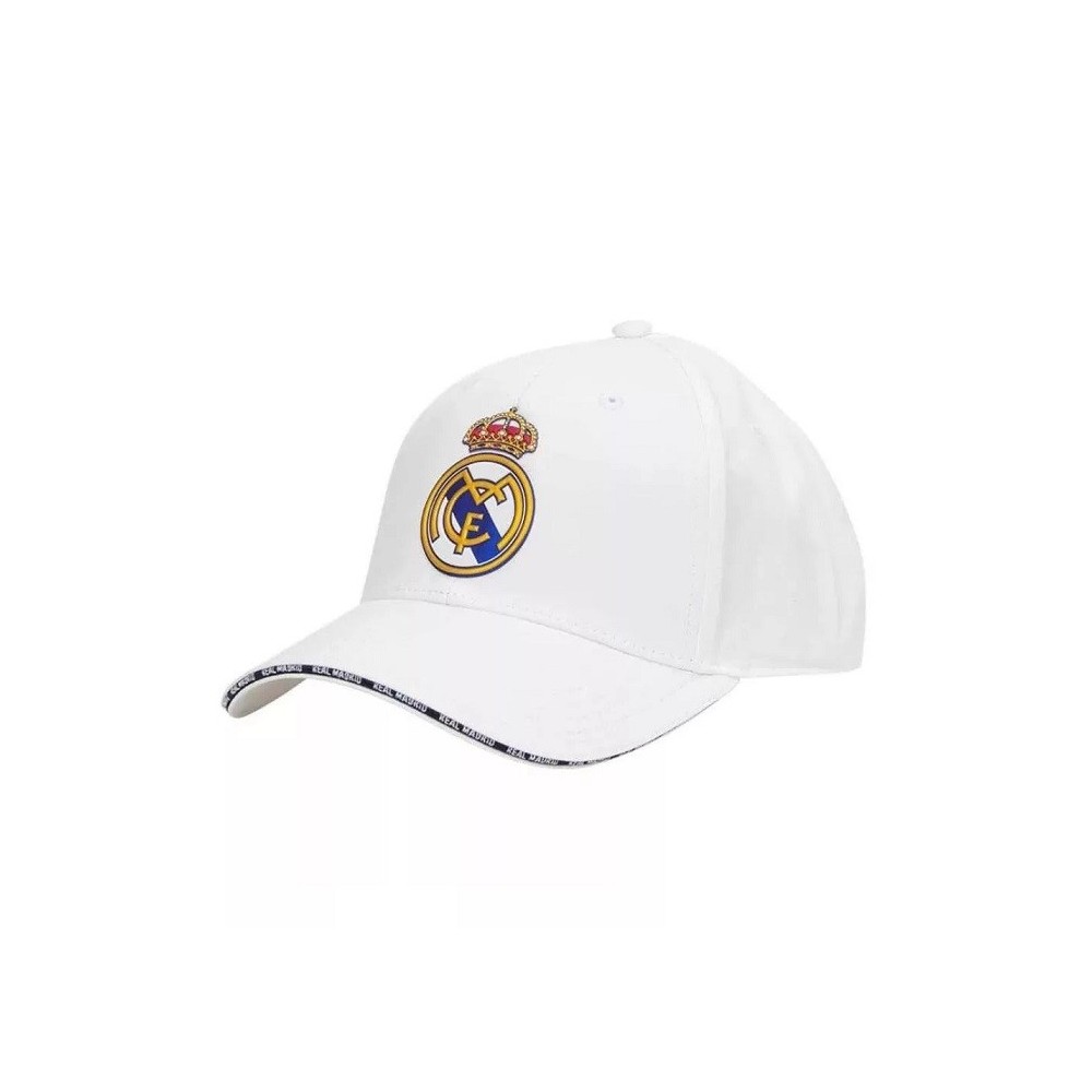 CAPPELLO BASEBALL CAP REAL MADRID UFFICIALE CLASSICO BIANCO