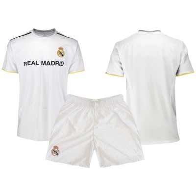 SET MAGLIA E PANTALONCINI BIMBO REAL MADRID CALCIO UFFICIALE