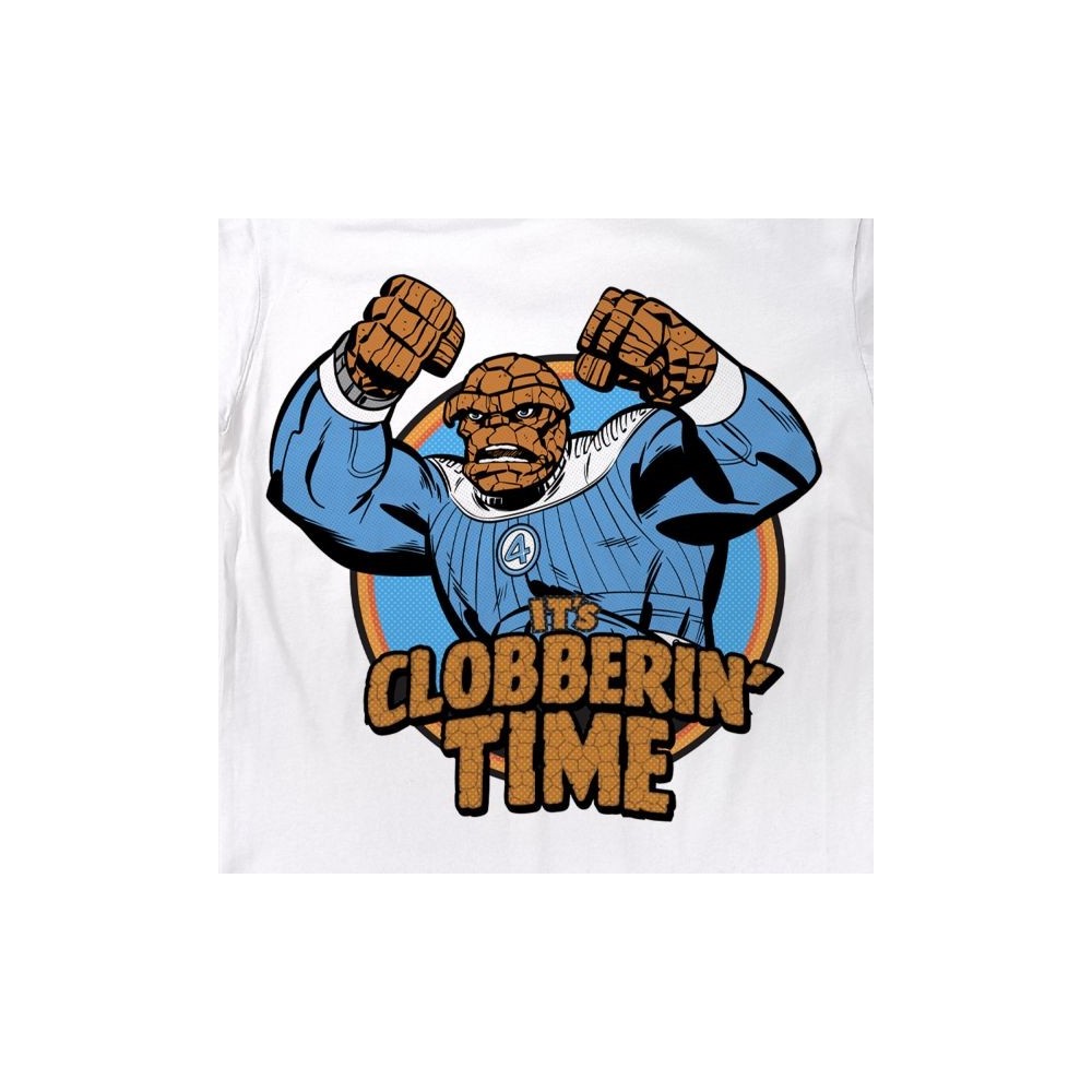 T SHIRT KID THE FANTASTIC FOUR THING IT'S CLOBBERIN TIME