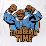 T SHIRT KID THE FANTASTIC FOUR THING IT'S CLOBBERIN TIME