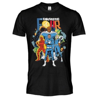 MAGLIA T SHIRT MARVEL STUDIOS FANTASTICI 4