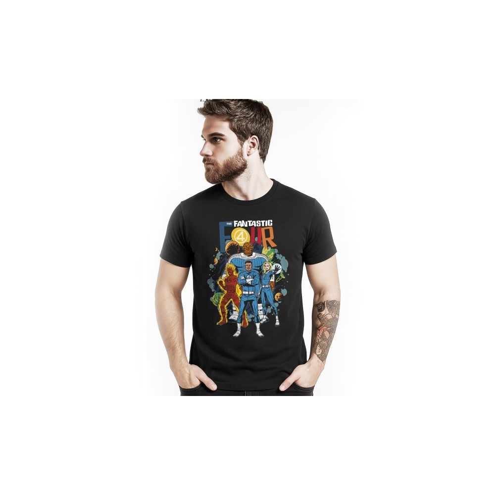 MAGLIA T SHIRT MARVEL STUDIOS FANTASTICI 4