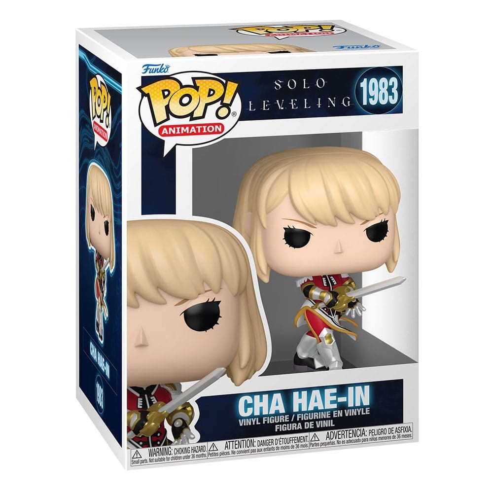 FUNKO FUNKO POP! SOLO LEVELING CHA HAE-IN BOBBLE HEAD FIGURE