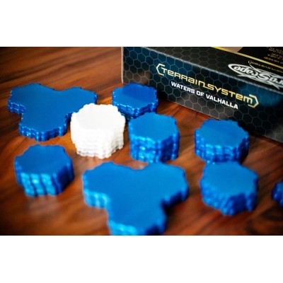 RENEGADE GAME STUDIOS HEROSCAPE TERRAINSYSTEM WATERS OF VALHALLA EXPANSION TERRAIN