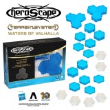 RENEGADE GAME STUDIOS HEROSCAPE TERRAINSYSTEM WATERS OF VALHALLA EXPANSION TERRAIN