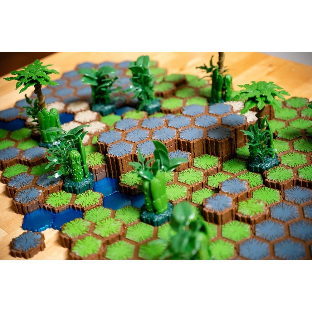RENEGADE GAME STUDIOS HEROSCAPE TERRAINSYSTEM THE GROVE AT LAUR'S EDGE EXPANSION TERRAIN