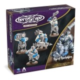 HEROSCAPE AGE OF ANNIHILATION RISING TIDE KNIGHT PRIMUS ADELBERN AND ORDO BOREALIS MINIATURE RENEGADE GAME STUDIOS