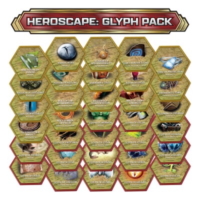 HEROSCAPE GLYPH PACK RENEGADE GAME STUDIOS