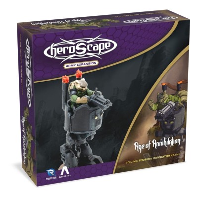 HEROSCAPE AGE OF ANNIHILATION BOILING TENSION IMPERATOR KAYNE MINIATURE RENEGADE GAME STUDIOS
