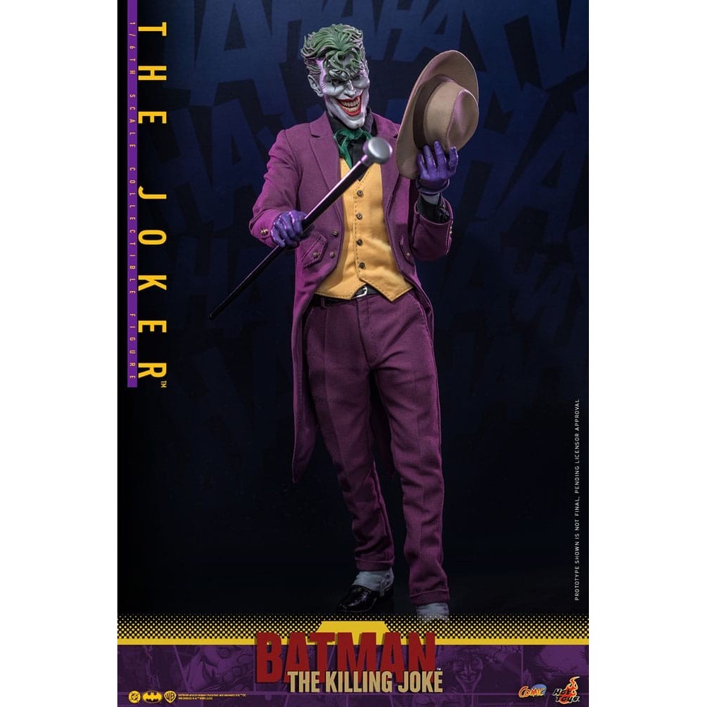 BATMAN THE KILLING JOKE THE JOKER COLLECTIBLE 1/6 ACTION FIGURE HOT TOYS