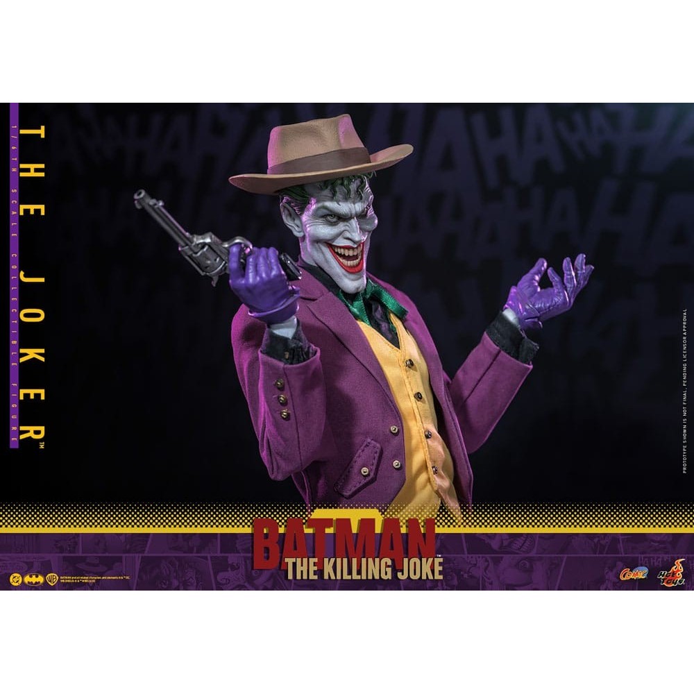 BATMAN THE KILLING JOKE THE JOKER COLLECTIBLE 1/6 ACTION FIGURE HOT TOYS