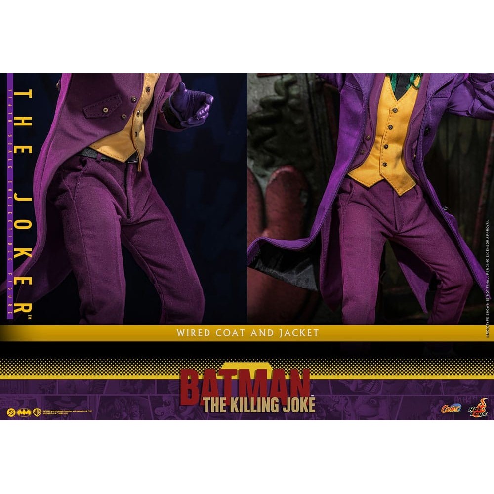 BATMAN THE KILLING JOKE THE JOKER COLLECTIBLE 1/6 ACTION FIGURE HOT TOYS