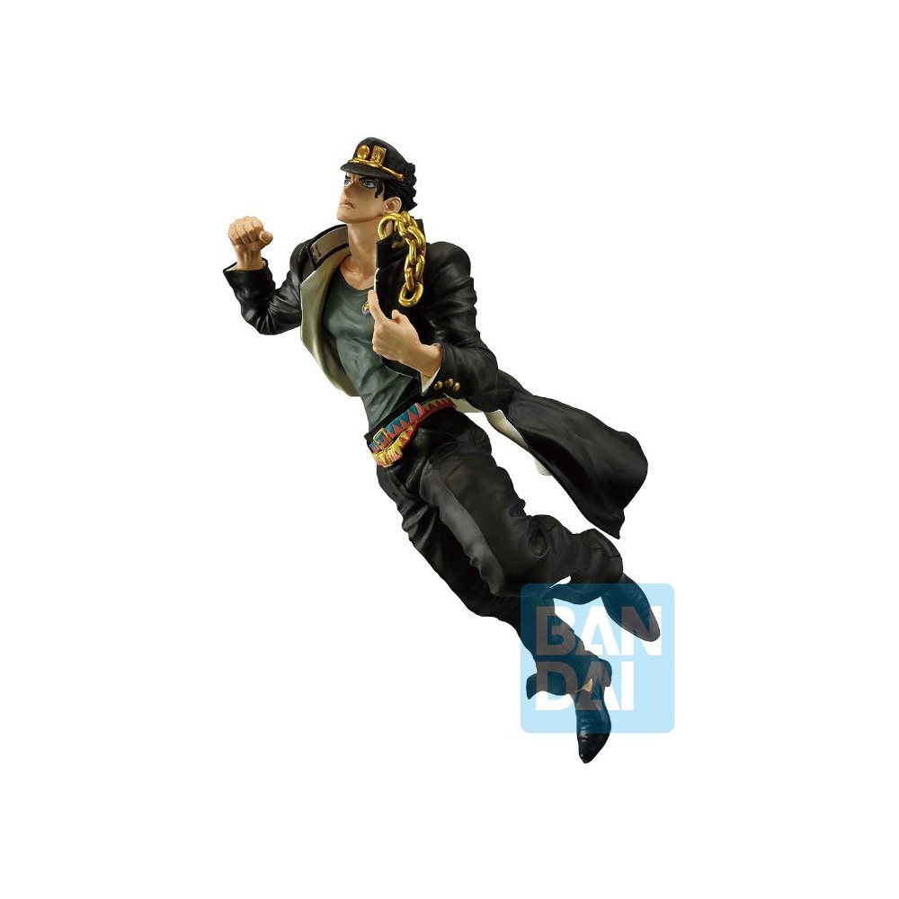 LE BIZZARRE AVVENTURE DI JOJO STARDUST CRUSADER JOTARO KUJO ICHIBANSHO STATUA FIGURE BANPRESTO