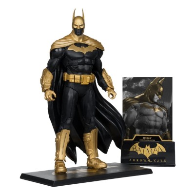 MC FARLANE DC MULTIVERSE BATMAN ARKHAM KNIGHT KNIGHTMARE EDITION GOLD LABEL VERSION PVC ACTION FIGURE