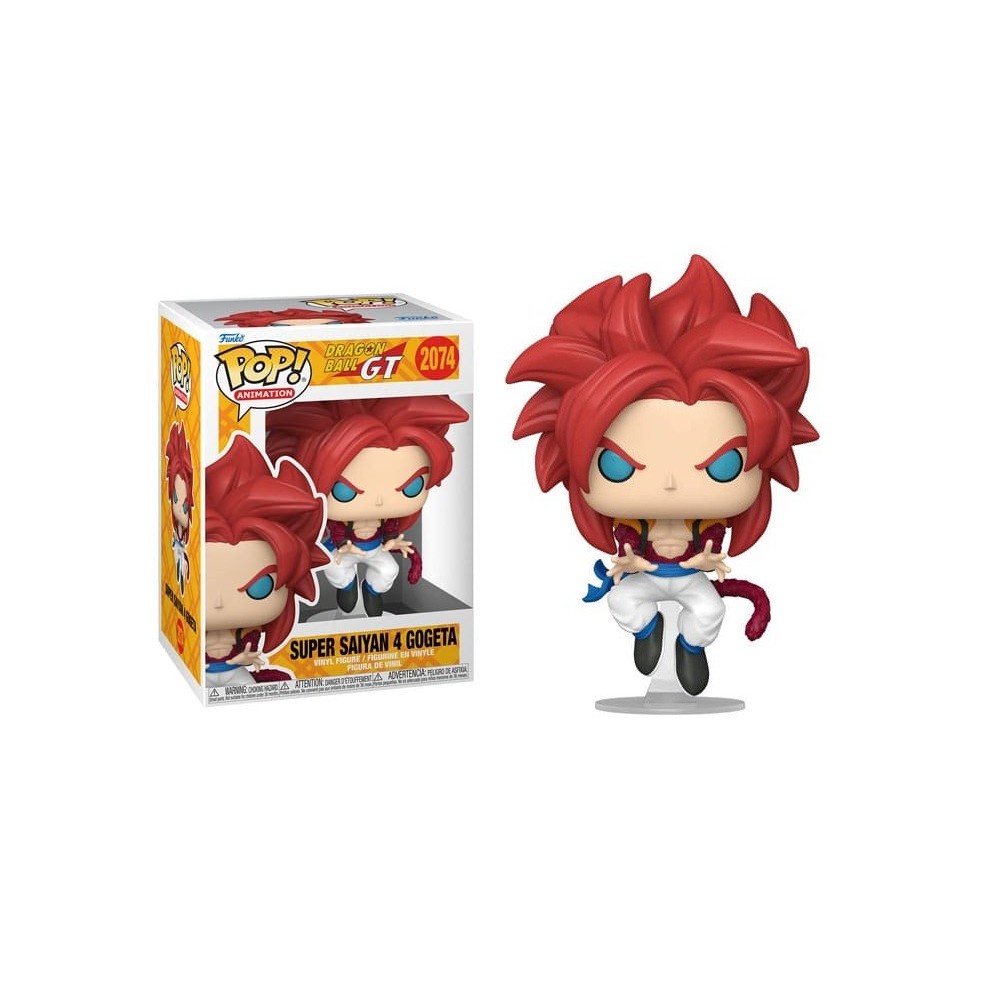 FUNKO FUNKO POP! ANIMATION DRAGON BALL GT SUPER SAIYAN 4 GOGETA BOBBLE HEAD FIGURE