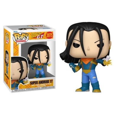 FUNKO FUNKO POP! ANIMATION DRAGON BALL GT SUPER ANDROID 17 BOBBLE HEAD FIGURE