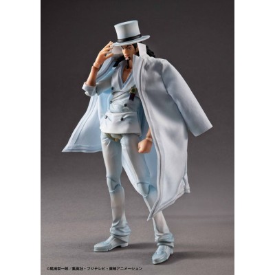 MEGAHOUSE ONE PIECE ROB LUCCI VER. 1.5 VARIABLE ACTION HERO SERIES PVC ACTION FIGURE