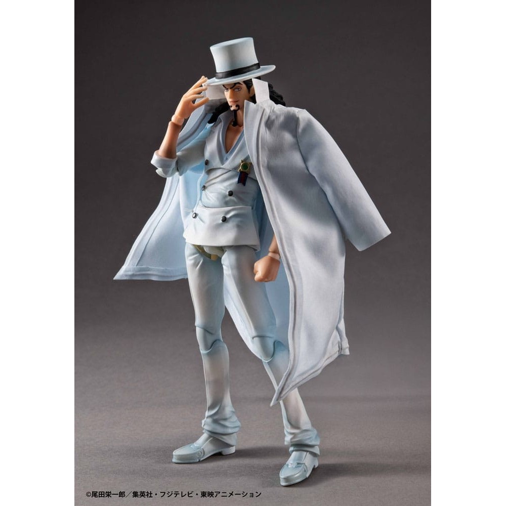 MEGAHOUSE ONE PIECE ROB LUCCI VER. 1.5 VARIABLE ACTION HERO SERIES PVC ACTION FIGURE