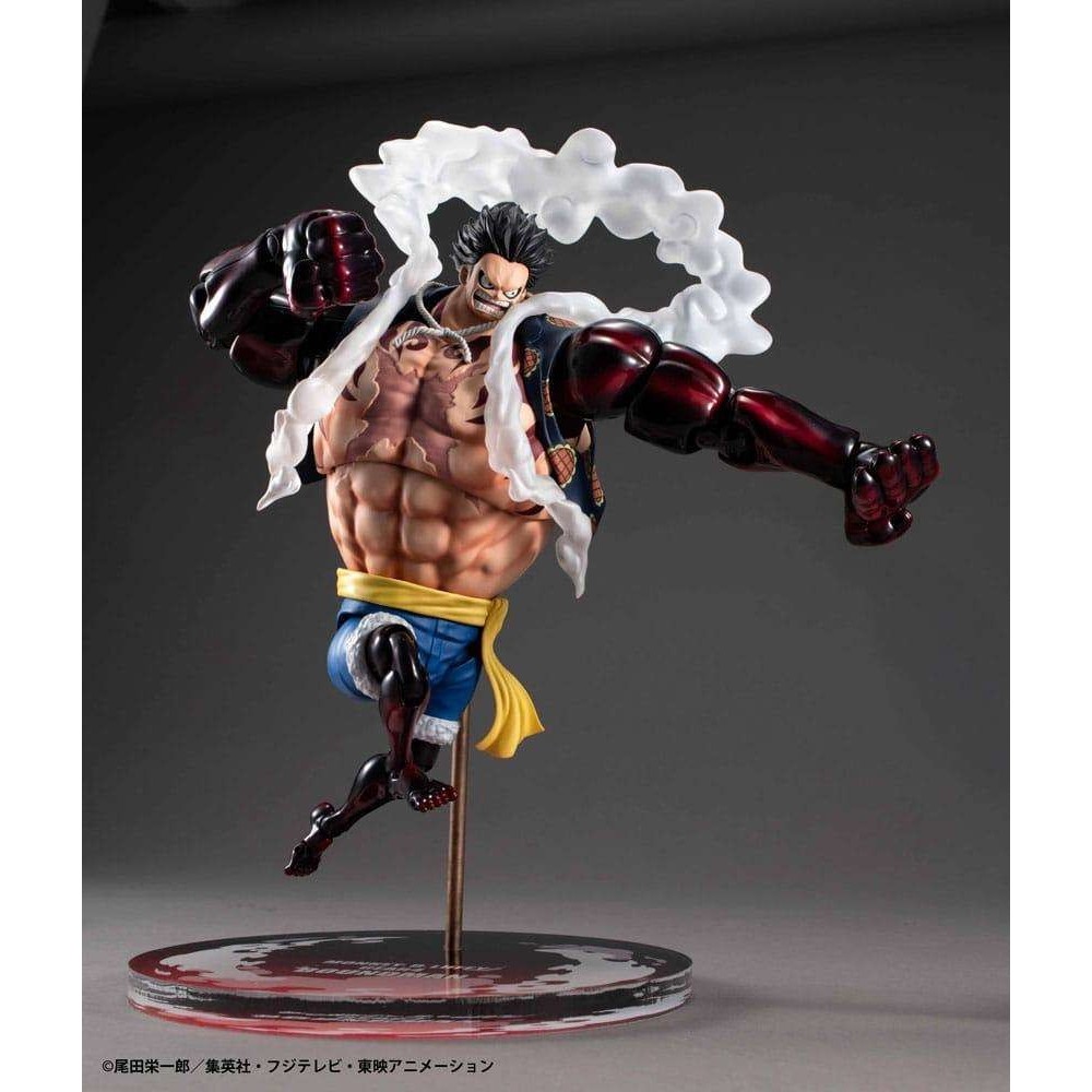 ONE PIECE MONKEY D. LUFFY GEAR 4 BOUNDMAN VARIABLE ACTION HERO ACTION FIGURE MEGAHOUSE