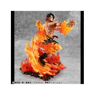 ONE PIECE P.O.P. PORTGAS D. ACE NEO MAXIMUM LIMITED STATUA FIGURE MEGAHOUSE