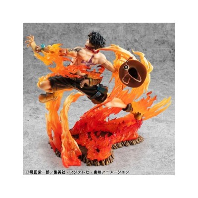 MEGAHOUSE ONE PIECE P.O.P. SERIES PORTGAS D. ACE NEO MAXIMUM LTD STATUE FIGURE