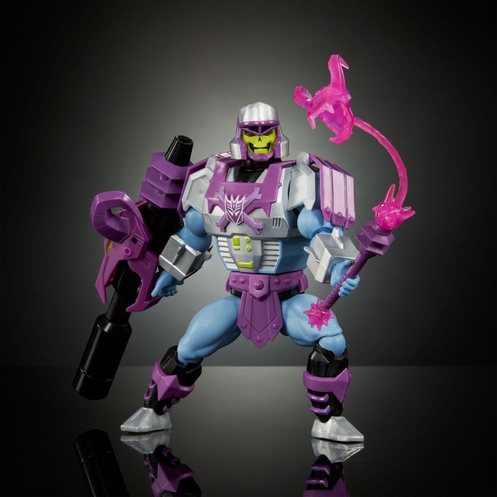 MASTERS X TRANFORMERS MEGATRON ARMOR SKELETOR ACTION FIGURE MATTEL