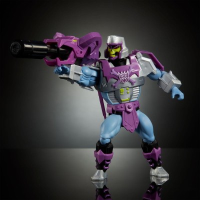 MATTEL MOTU X TRANFORMERS MEGATRON ARMOR SKELETOR PVC ACTION FIGURE