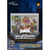 BEAST KINGDOM D-STAGE LADY AND THE TRAMP DS-136SP STATUE FIGURE DIORAMA
