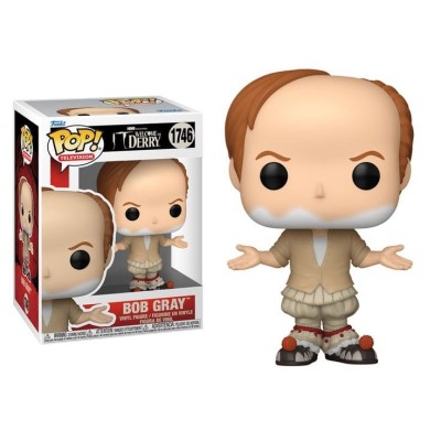 FUNKO POP! IT WELCOME TO DERRY BOB GRAY BOBBLE HEAD FIGURE FUNKO