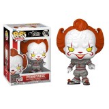 FUNKO POP! IT WELCOME TO DERRY PENNYWISE BOBBLE HEAD FIGURE FUNKO