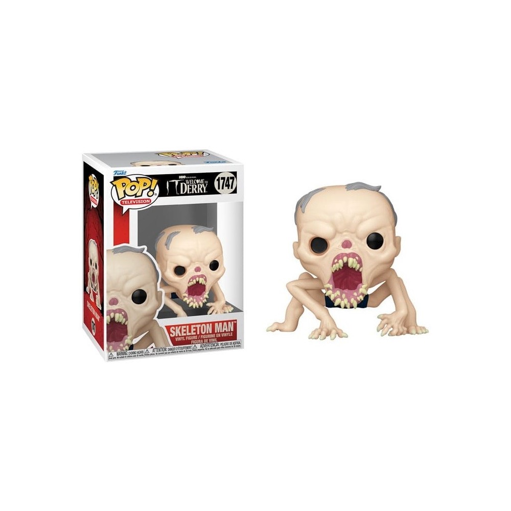 FUNKO POP! IT WELCOME TO DERRY SKELETON MAN BOBBLE HEAD FIGURE FUNKO