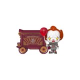 FUNKO FUNKO POP! TELEVISION IT WELCOME TO DERRY PENNYWISE & WAGON BOBBLE HEAD PVC FIGURE
